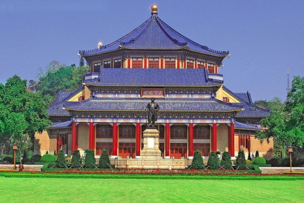 广州中山纪念堂气势非凡