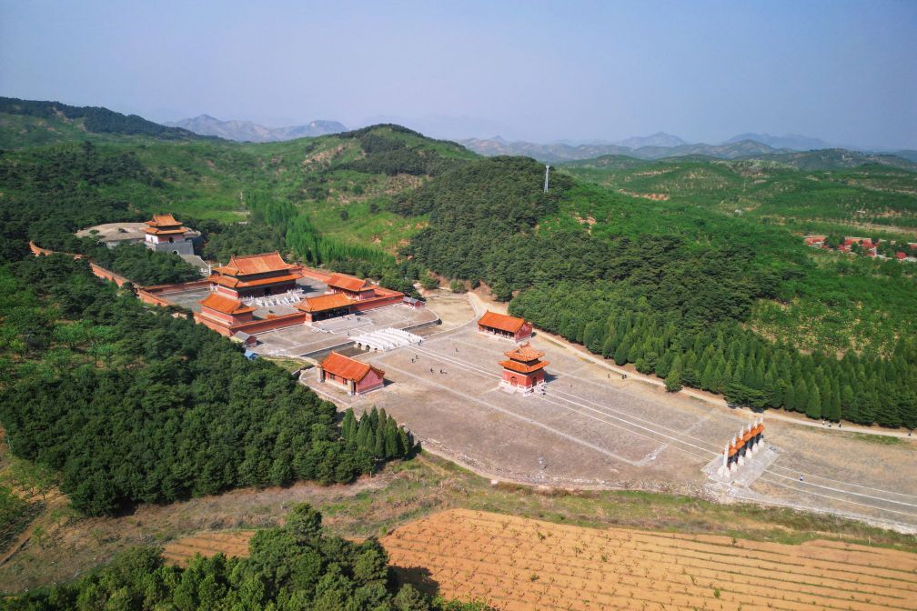清景陵全景图