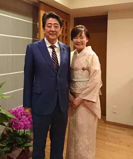 安倍晋三和安倍昭惠