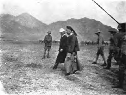 1904年驻藏大臣有泰与侵略西藏的英国少校荣赫鹏 
