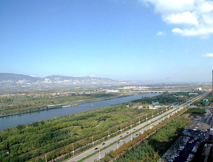汾河临汾市段治理后景观