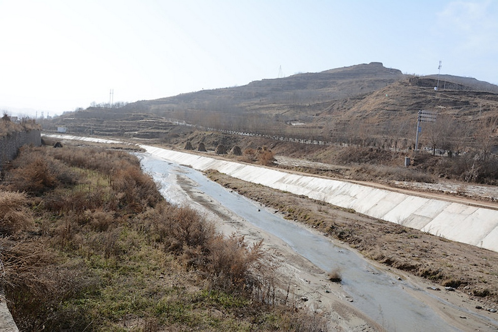清水河上游张家川段 