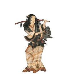 「阿国歌舞伎図屏风」中的阿国形象