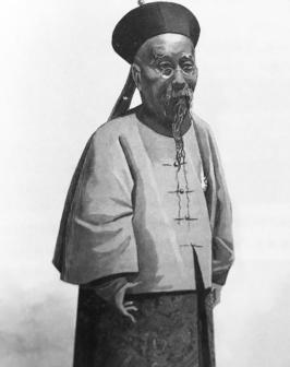 1896年英国报刊上的李鸿章绘画