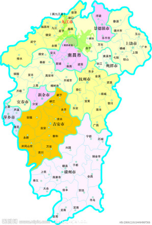 江西地图