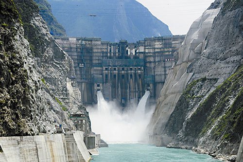 雅砻江锦屏水电站
