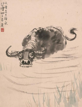 《水牛图》
