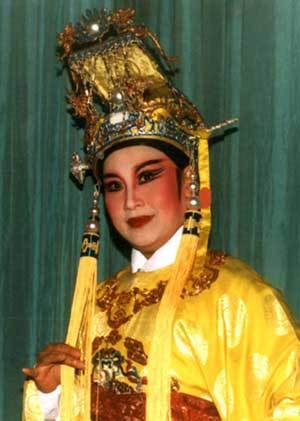 杨文蔚戏装照