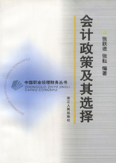 会计政策的选择