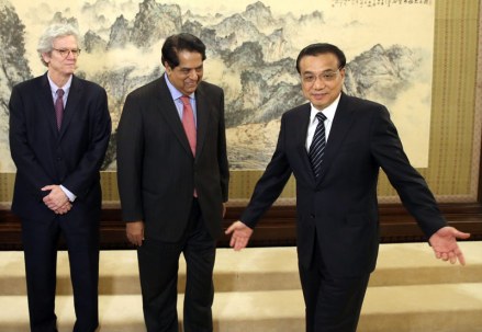李克强会见金砖国家新开发银行行长