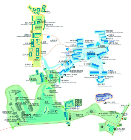 景区导游图