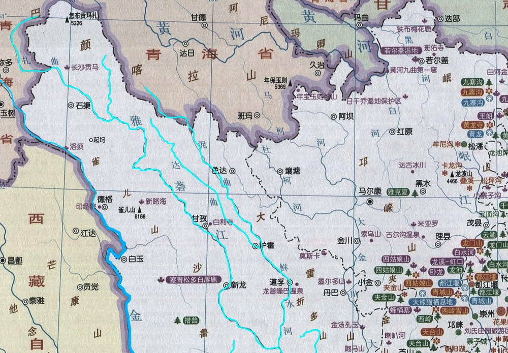 雅砻江干流概况