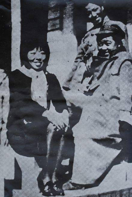 1938年萧红与丁玲西安