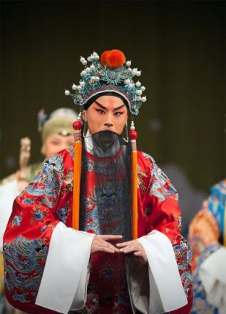 《大登殿》，蓝天饰薛平贵