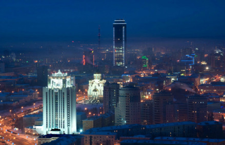 叶卡捷琳堡夜景