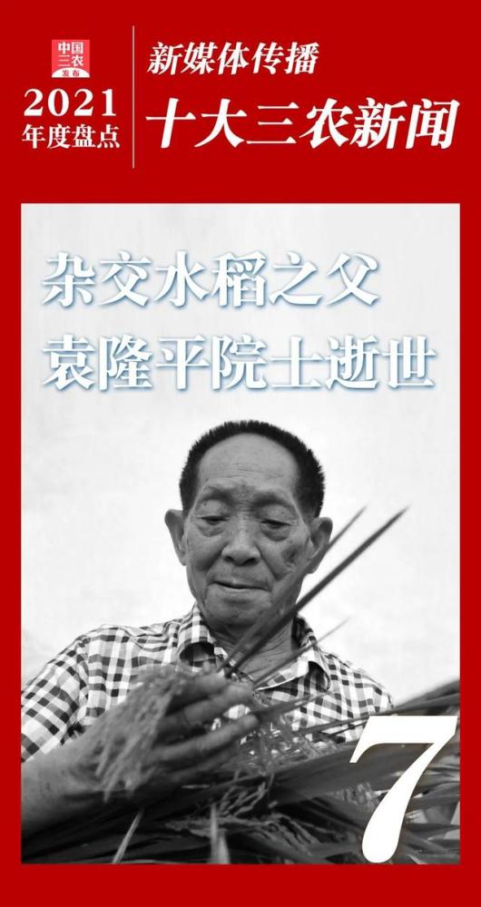 2021年度新媒体传播十大三农新闻
