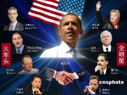 美国当选总统奥巴马内阁