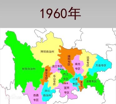行政划分示意图