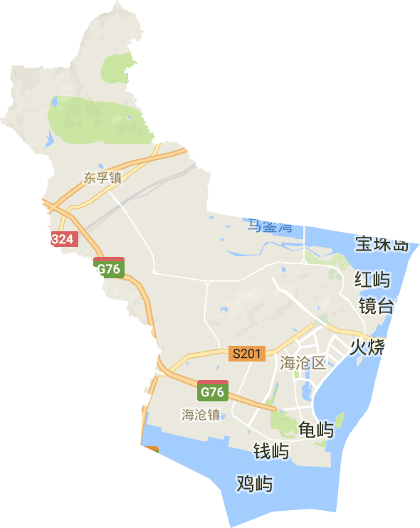 海沧区电子地图