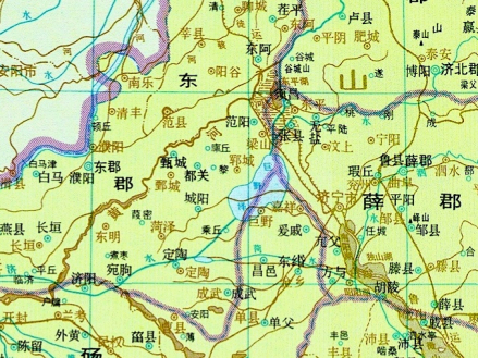 秦代廪丘邑