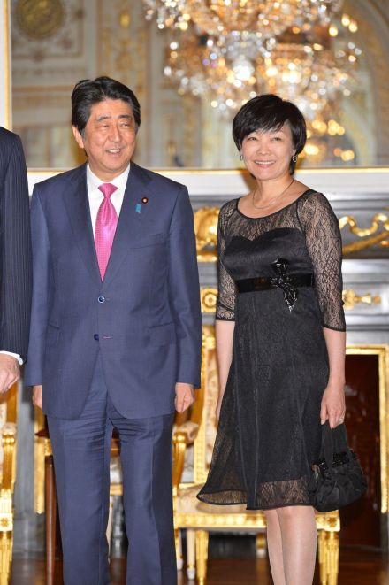 安倍晋三和安倍昭惠