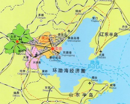 滦南地理位置