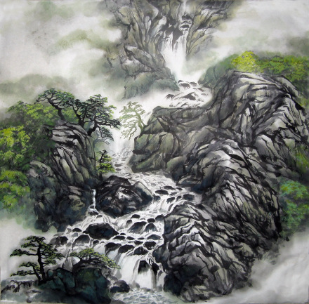青州王润作品《源远流长》