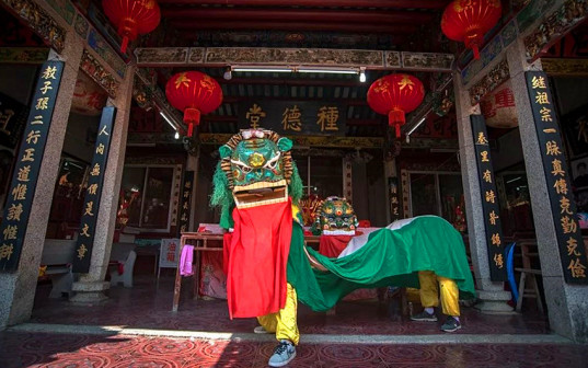 客家民俗活动现场图