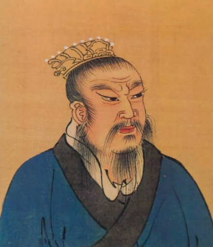 汉王刘邦画像