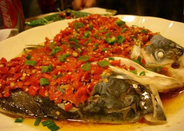 不同种类湘菜美食照片