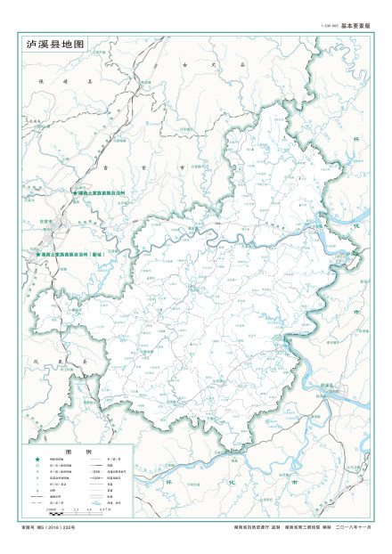  泸溪县地图