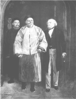《伦敦新闻图片报》载李鸿章前往哈瓦登城堡拜会格莱斯顿