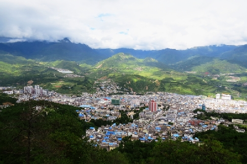 兰坪县城