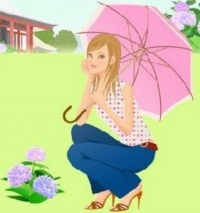 现代女性充满渴望