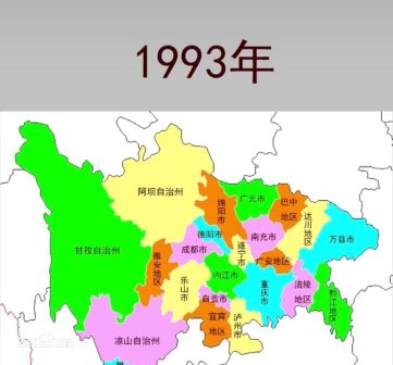 行政划分示意图