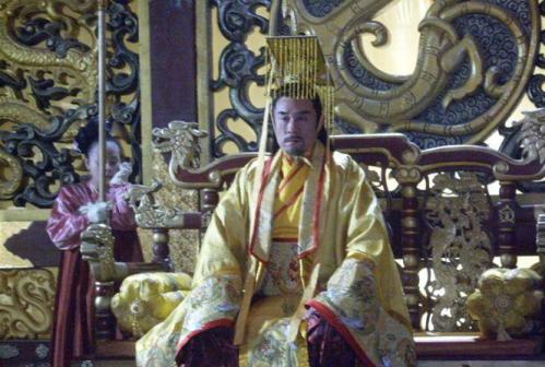 《隋唐英雄》中的李渊（杜志国饰）