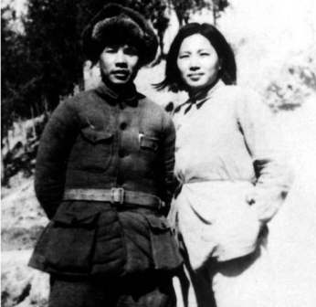 朱良才和夫人李开芬
