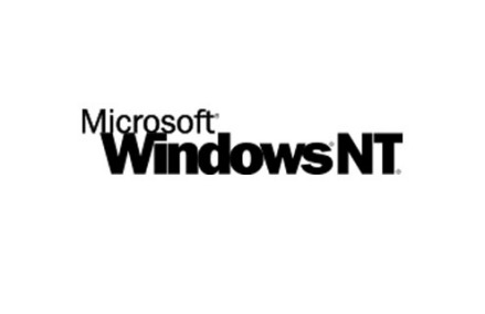 早期Windows NT徽标