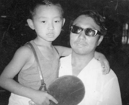 孔令辉和父亲孔祥智