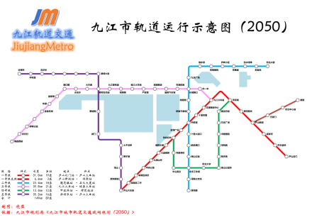 九江市城市轨道交通线网规划