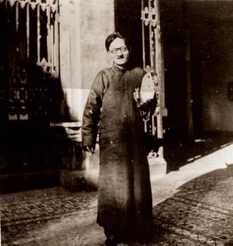 刘文典1947年摄于云南大学