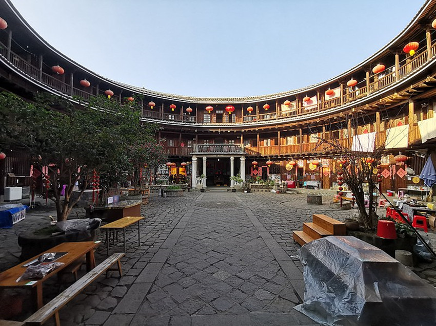 永定土楼建筑特点