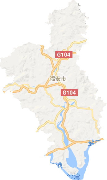 福安市电子地图