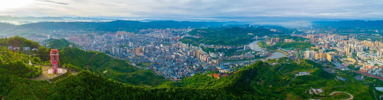 凤凰山和达州城