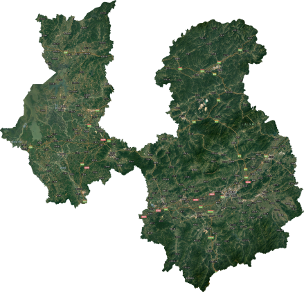 上饶市卫星图