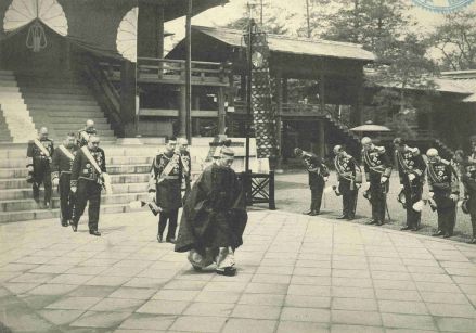 1934年参拜靖国神社
