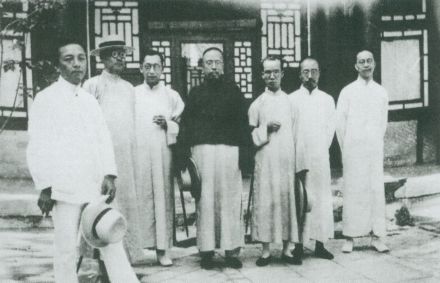 北京大学国文系教师合影