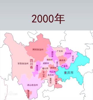行政划分示意图