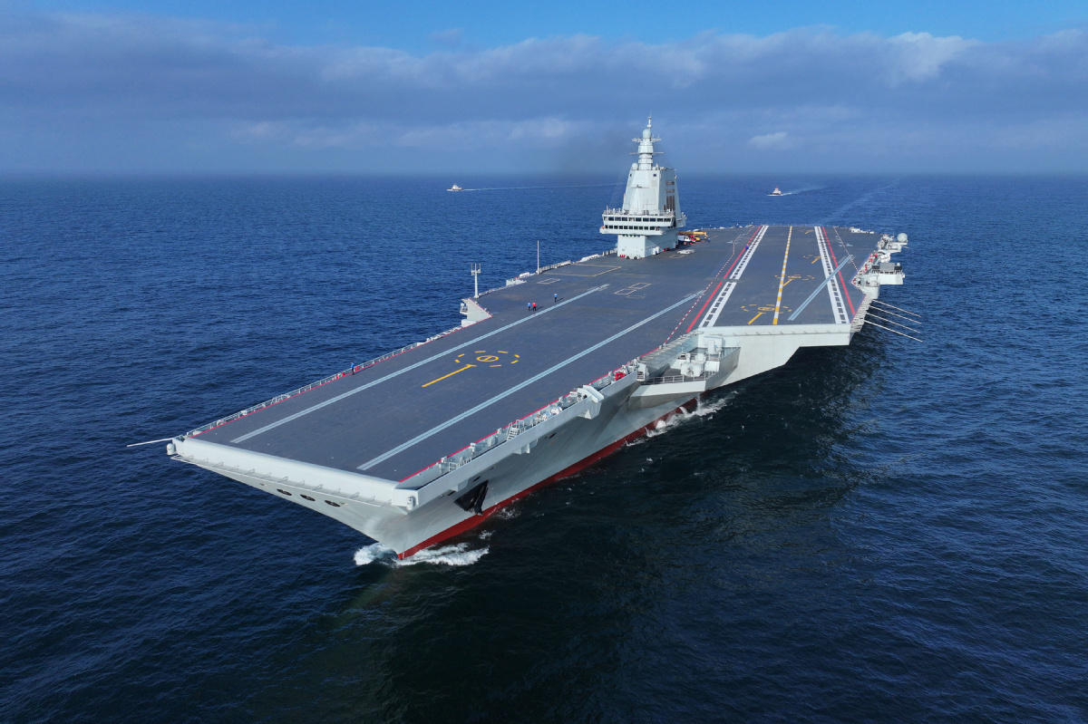 中国海军福建号航空母舰 