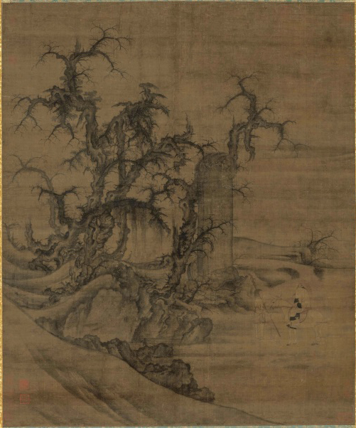 读碑窠石图